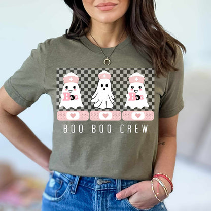 Boo Boo Crew Nurse Halloween Shirt