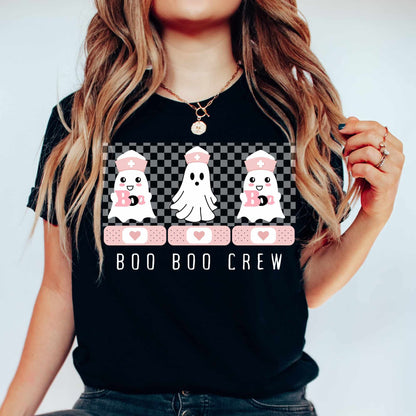 Boo Boo Crew Nurse Halloween Shirt