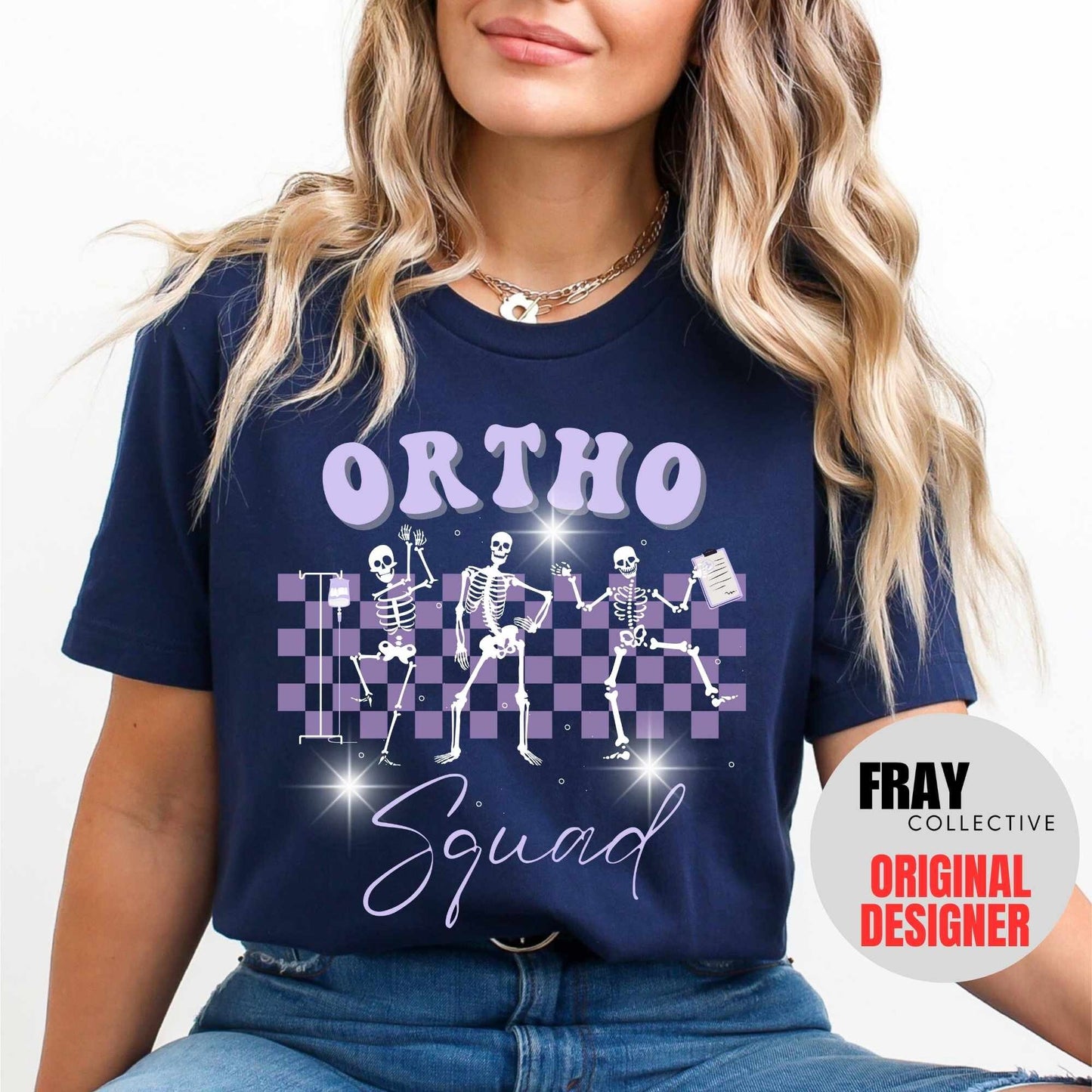 Ortho Squad Skeleton Tee