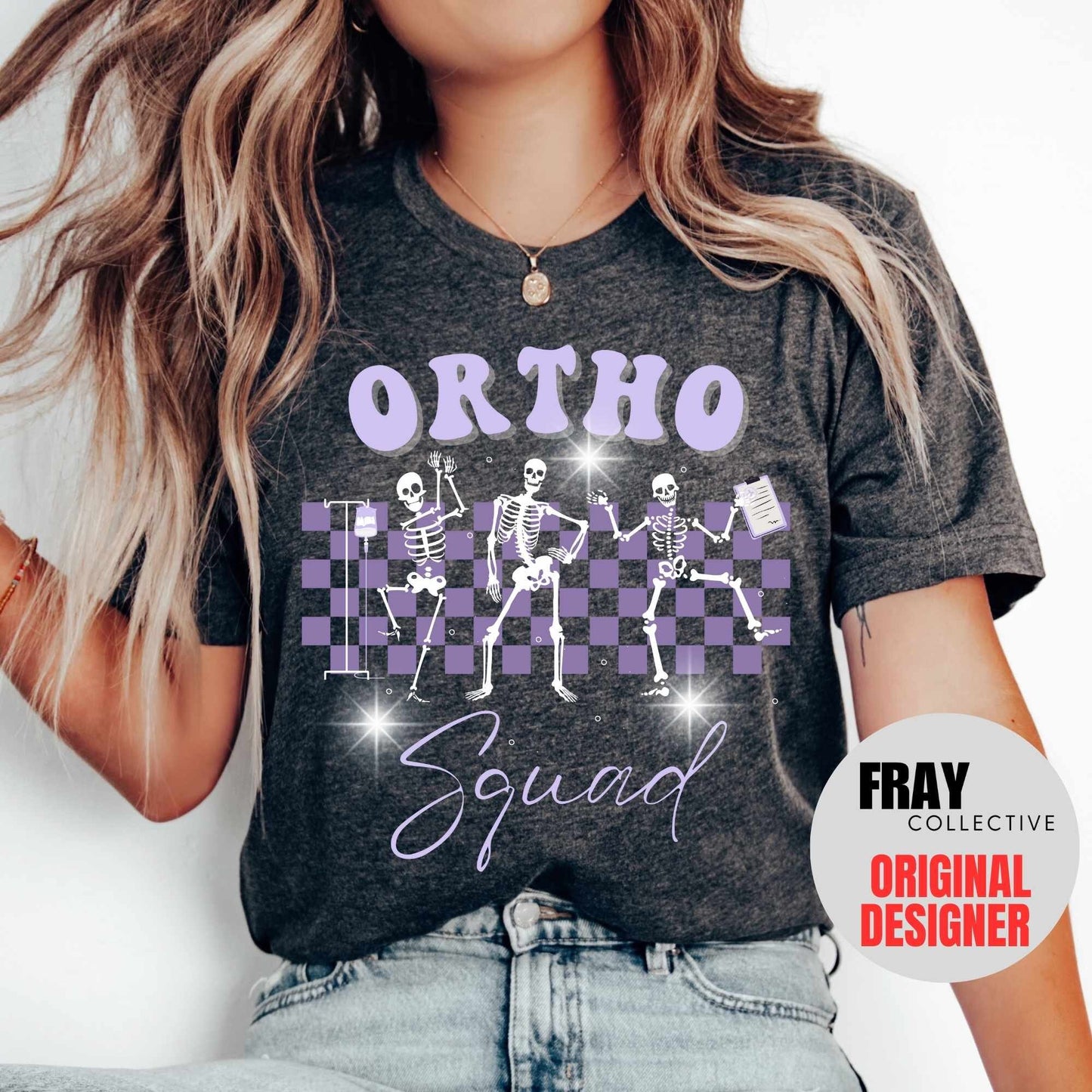 Ortho Squad Skeleton Tee