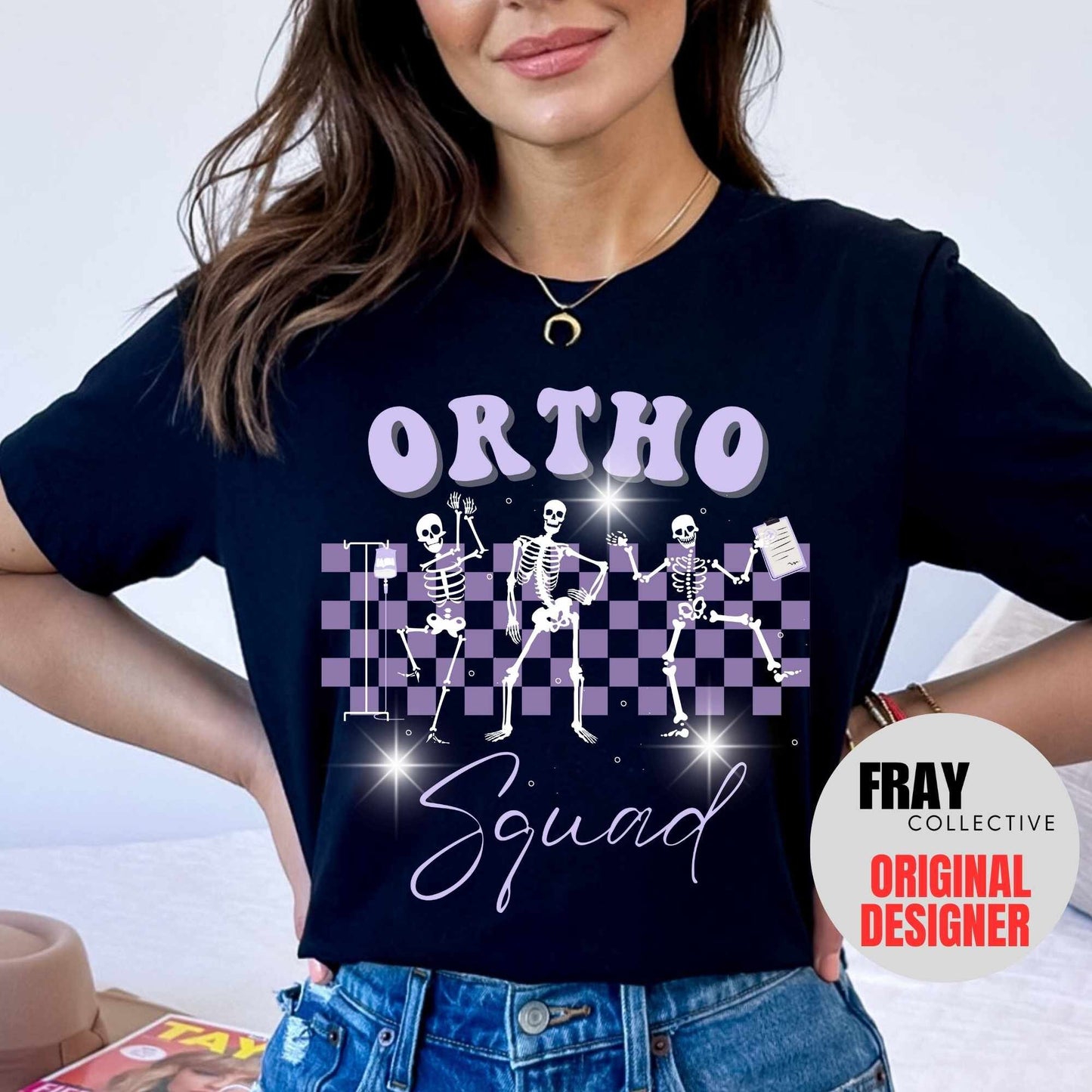 Ortho Squad Skeleton Tee