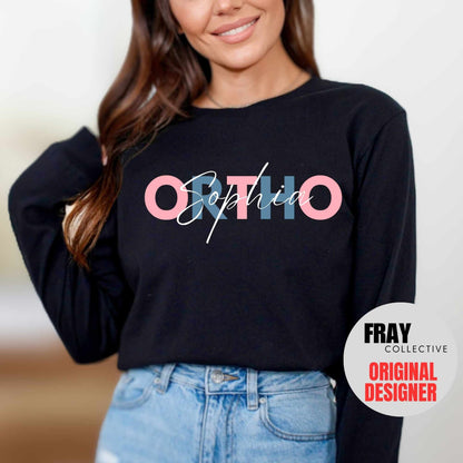 Personalized Ortho Long Sleeve Shirt