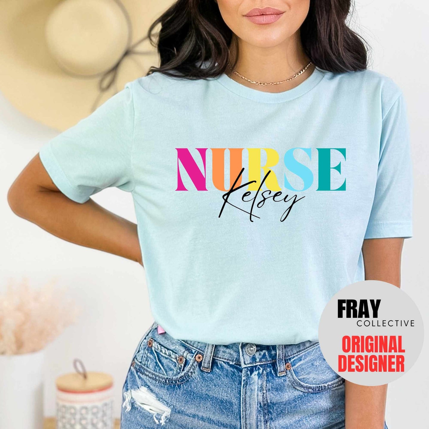 Bright And Trendy Nurse Tee