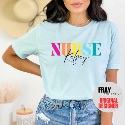 Bright And Trendy Nurse Tee