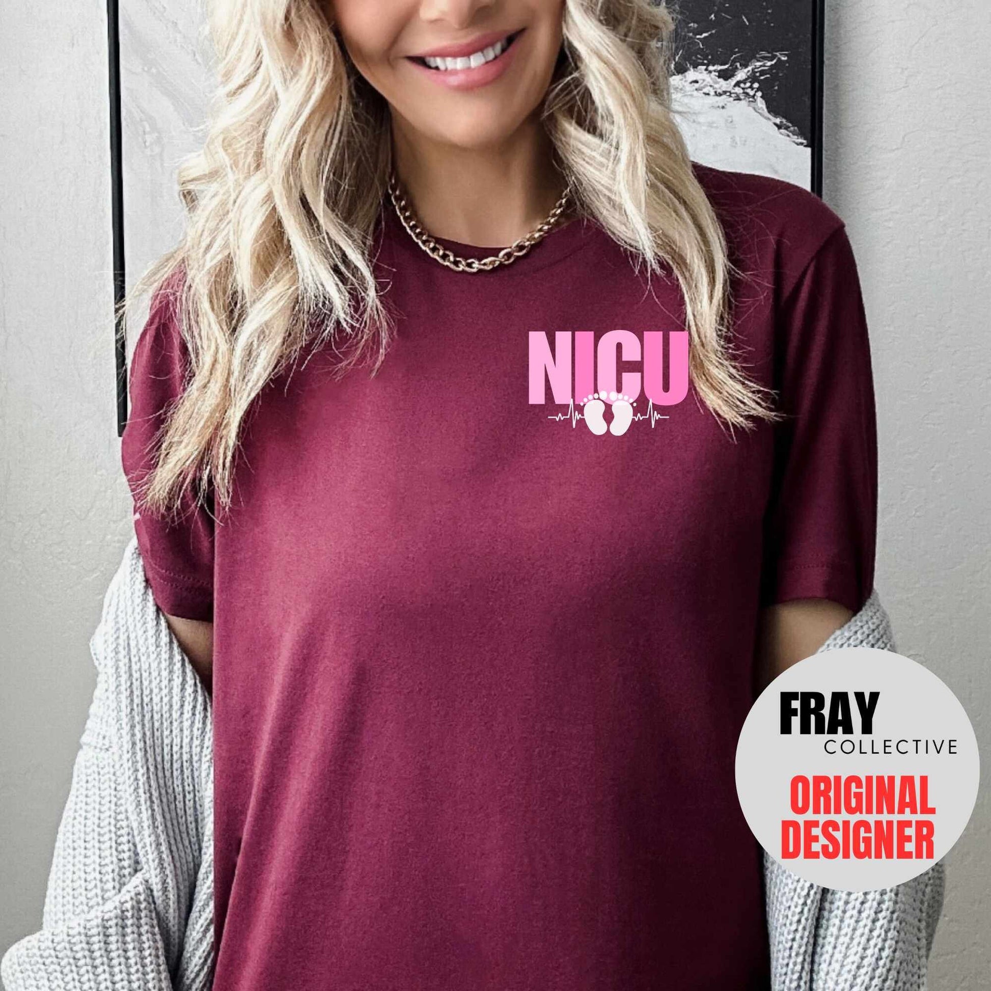 NICU Nurse Shirt NICU T-shirt NICU Nurse Tshirt Neonatal Intensive Care Unit Nurse Tee Nurse Appreciation Gift Nicu Rn Graduation Gift