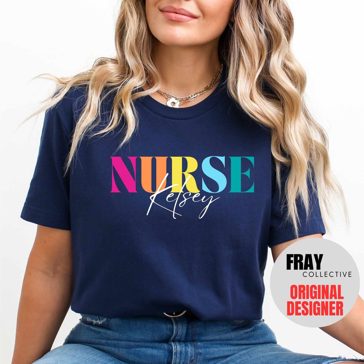 Bright And Trendy Nurse Tee