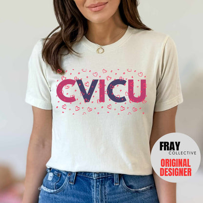 CVICU Heart Tee