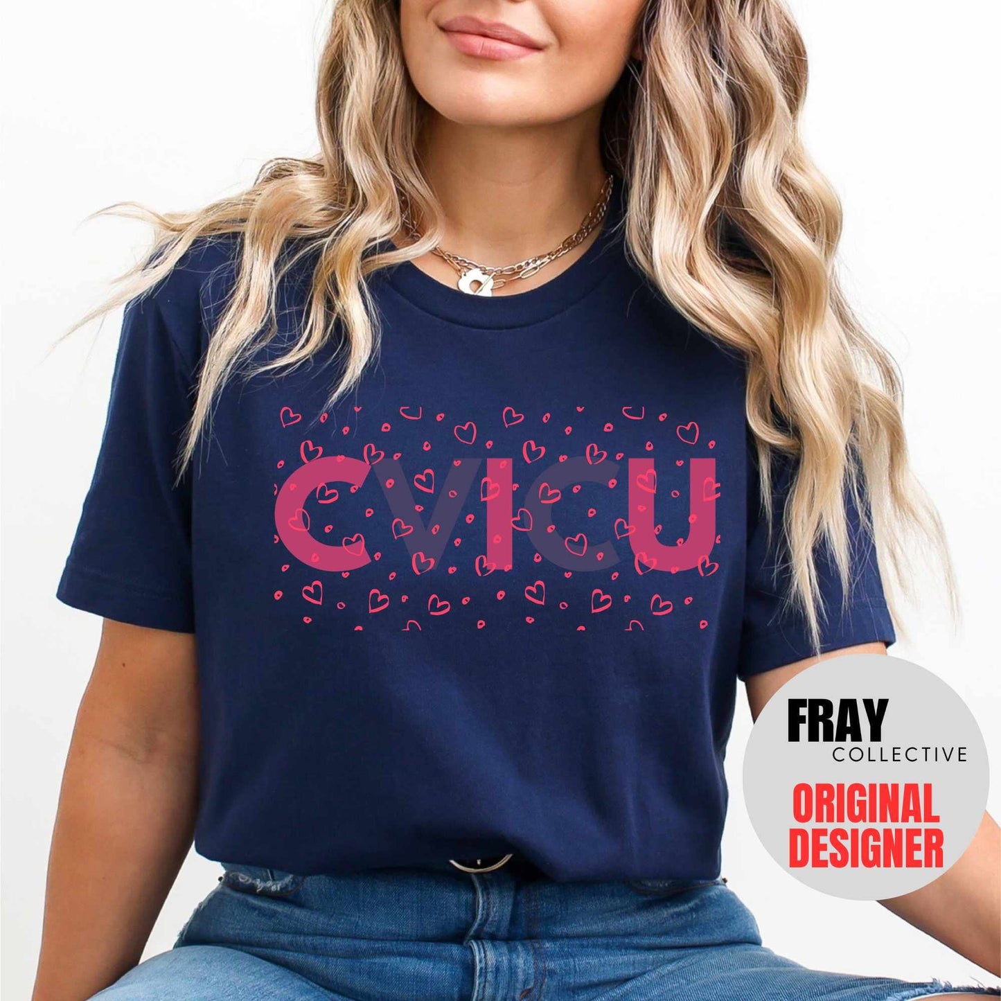CVICU Heart Tee